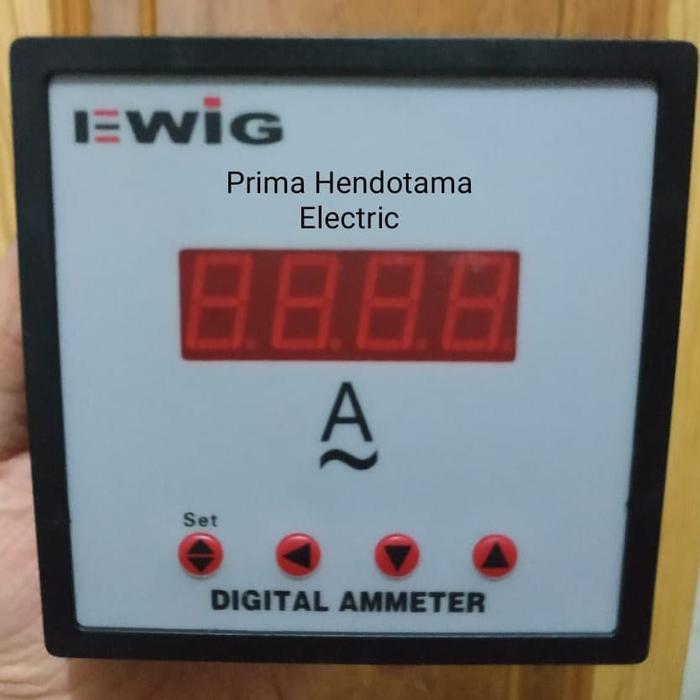 Ampere Meter Digital Ewig