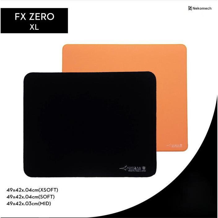 Artisan Ninja Fx Zero Gaming Mouse Pad Xl 49X42 Xsoft Soft Mid