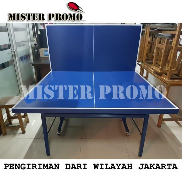 Meja Pingpong Butterfly Tenis Meja Lokal + Peralatan FREE ONGKIR