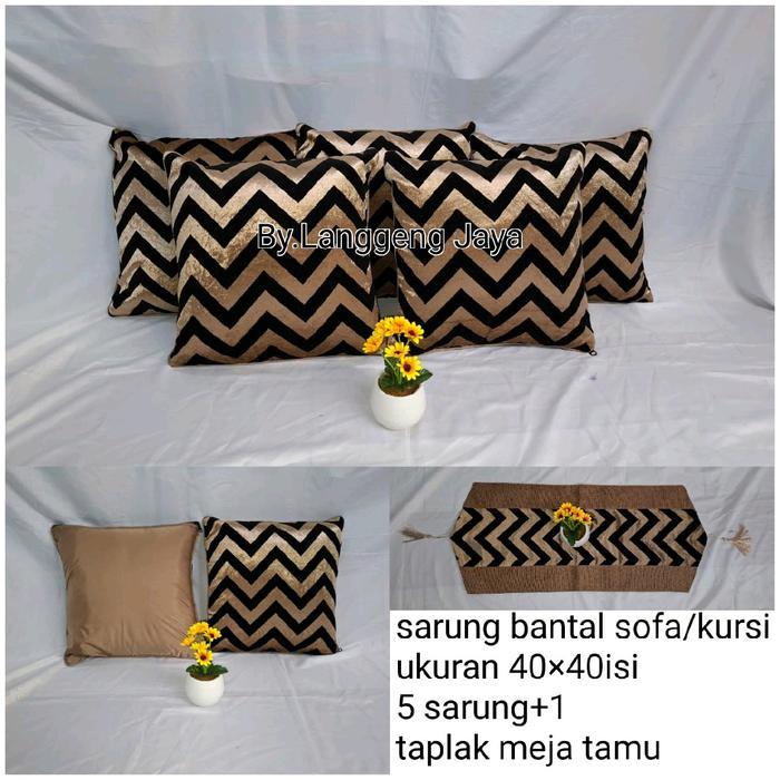 sarung bantal sofa 40x40/sarung bantal sofa minimalis