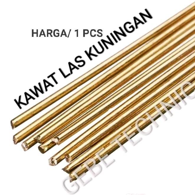 "New" KAWAT PERAK LAS KUNINGAN 1 PCS