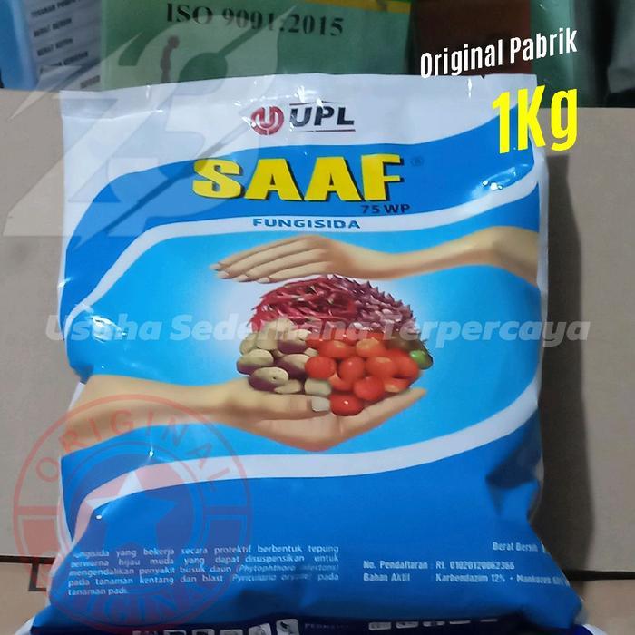 mataharitaman99 Fungisida SAAF 75 WP 1Kg Pengendali Hama tanaman