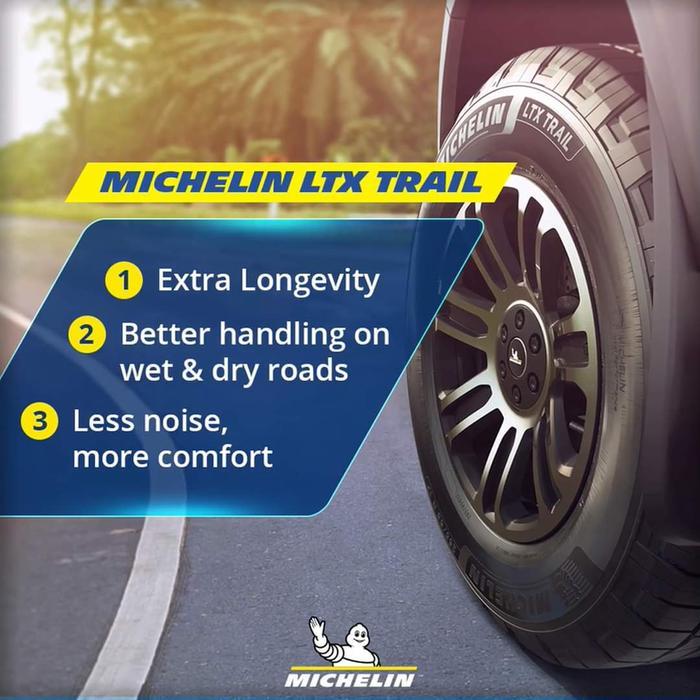 ban mobil michelin 265 60 18 ltx TRAIL Toyota Fortuner Mitsubitsi Pajero