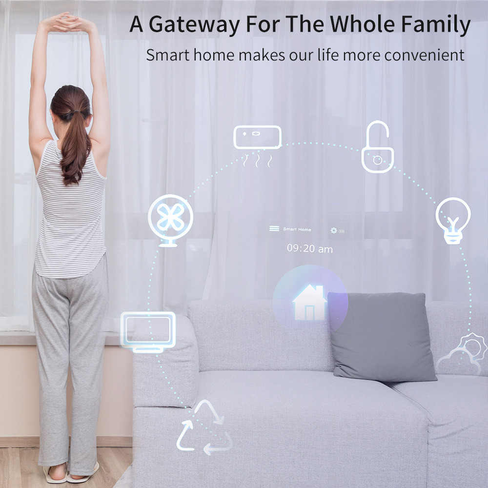 . Tuya Smart Home Gateway Zigbee Wire Protocol Communication Gateway -