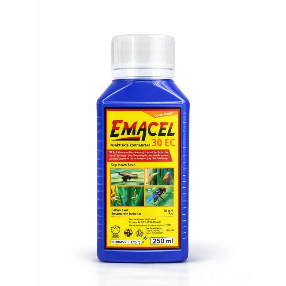 asyifashops Emacel Insektisida Original Murah - Emacel 30 EC Kemasan Pabrik / Obat Ulat Padi / Obat