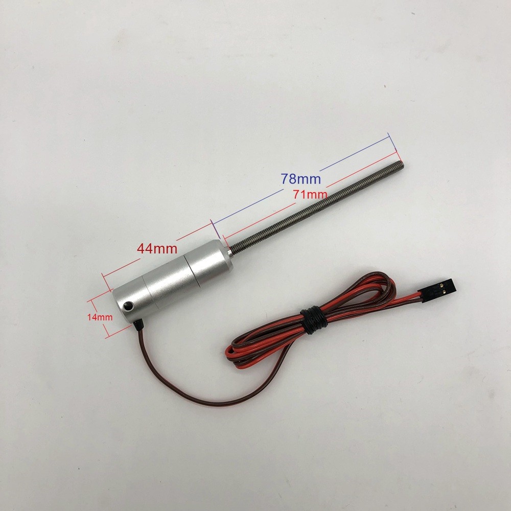 . Er120 M4 Long Shaft Retract Motor For Jp Hobby Full Metal Electric -