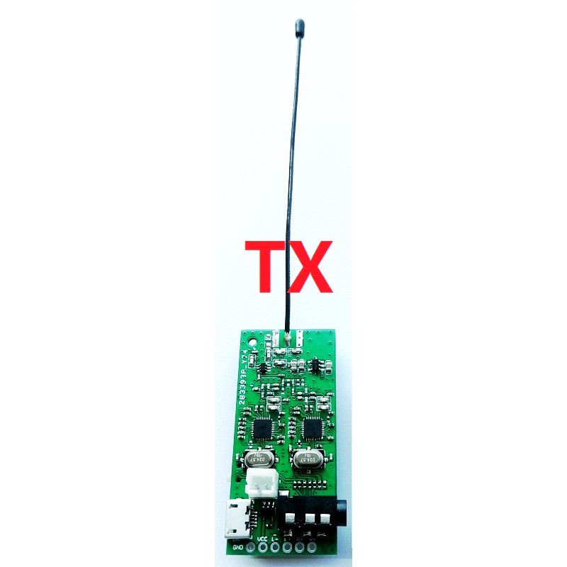 . Uhf Stereo Wireless Audio Transceiver Module Audio -