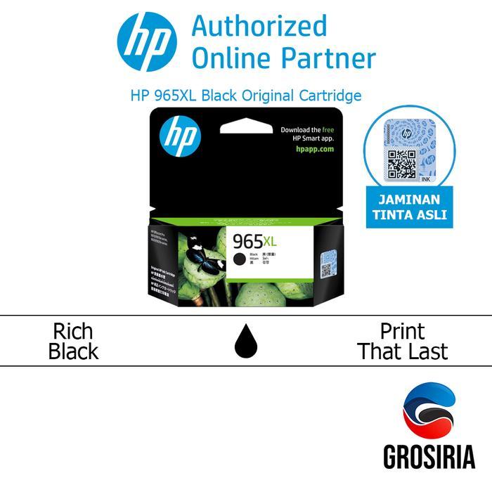 HP Tinta 965XL Black Original Ink Cartridge