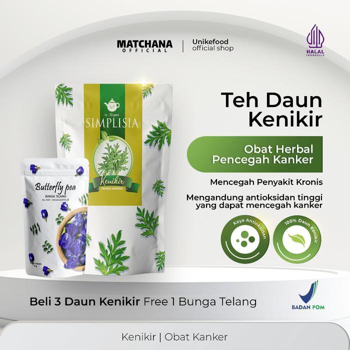 Daun kenikir kering, anti kanker terbaik, 100% Organik, Sehat & Murah.