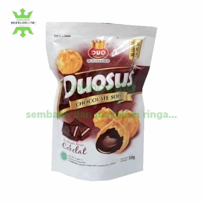 duosus coklat snack sus kering