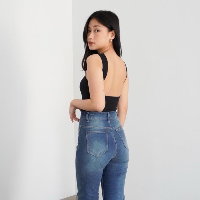 Karakiri - Raven Backless Tank Backless Top Tanktop