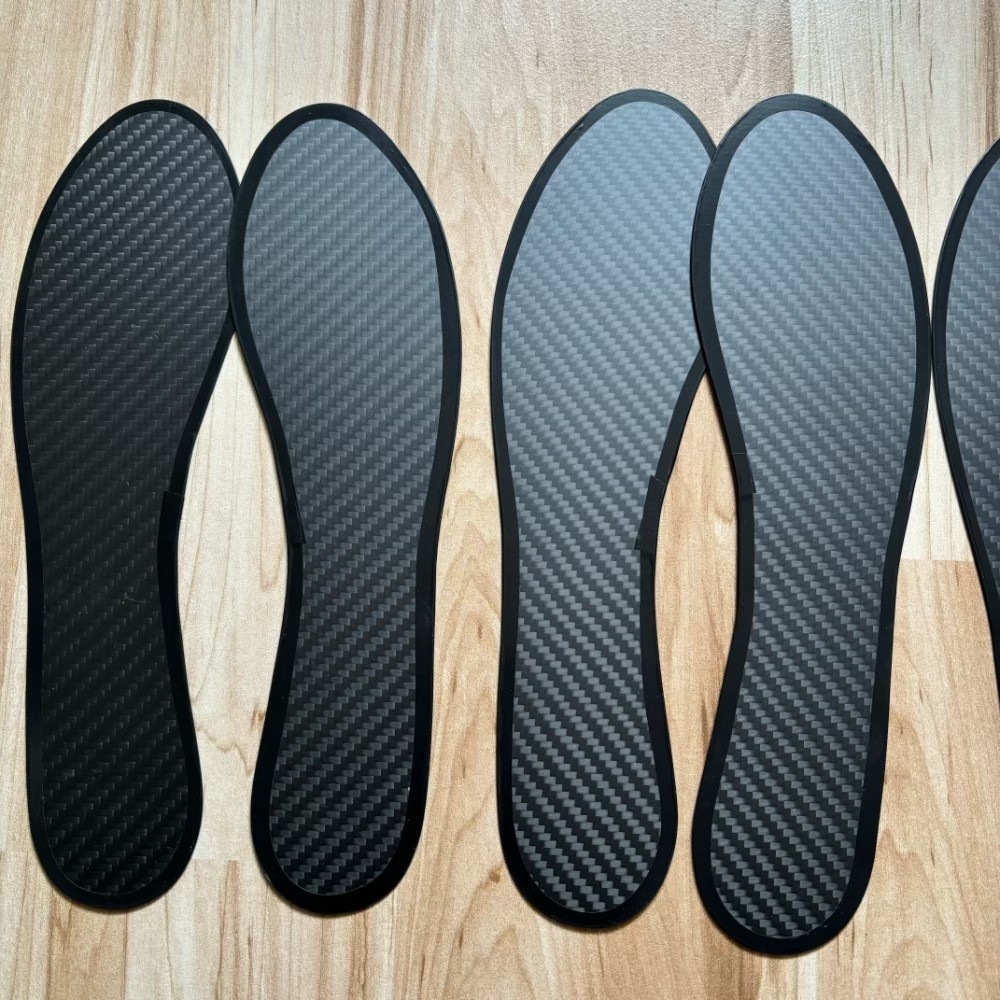 0.8mm 1mm 1.2mm Thickness Fiber Sporty Insole Carbon Insole Quality New 1 Pair Rigid Shoe Insert for