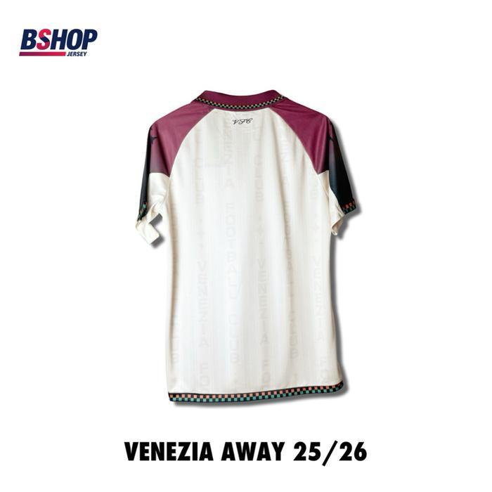 Promo Fans Version Baju Jersey Bola Venezia Away 2025-2026 Sport Original