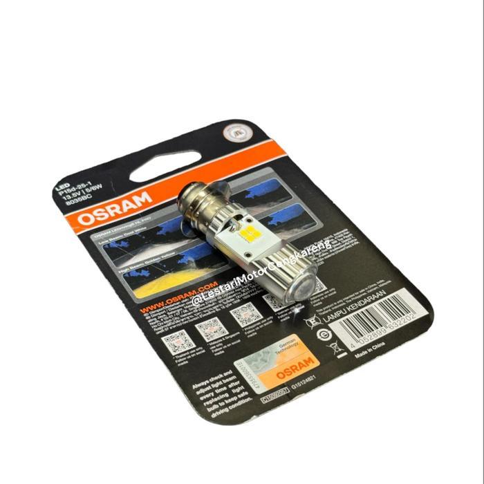 Osram Lampu Motor LED PRO 2 Warna Laser Vario 125 Old & Supra 125 Old Dual Color AC/DC 6000K & 3000K