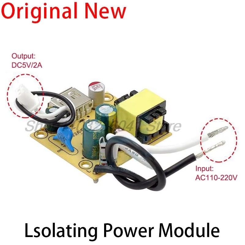 5V 2A 10W AC-DC Switching Power Module Isolated Power AC 110V 220V to 5V Switch Step Down Buck