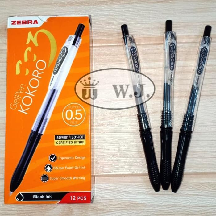 Bolpoin ZEBRA KOKORO (GelPen).