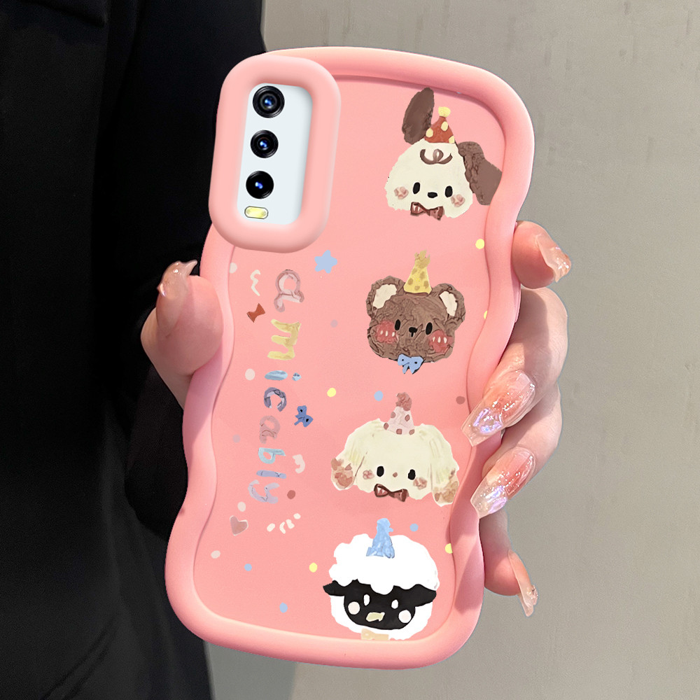 Casing Hp Untuk VIVO Y20i Y20S Y12S Y20 Y12A G 2021 Case Softcase Kesing Soft Cassing Cute 0023