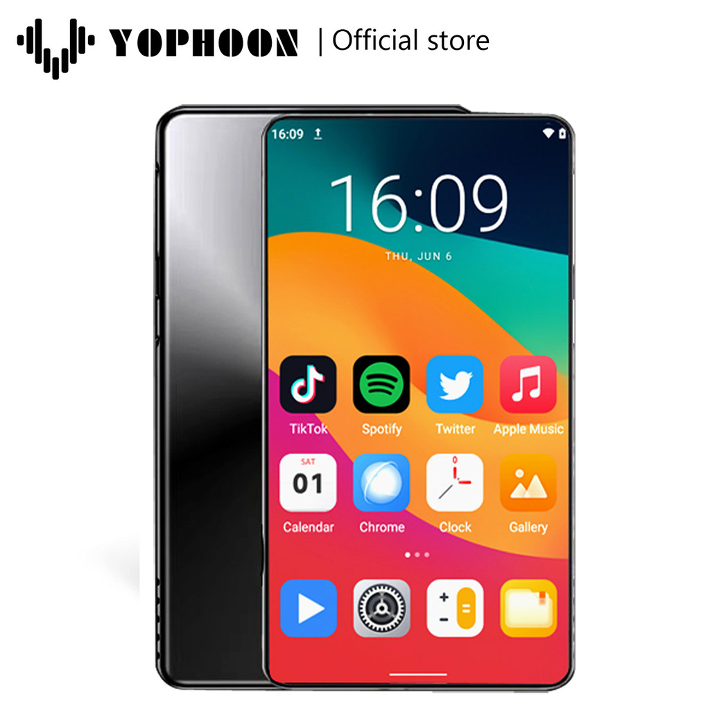 Yophoon 5.0" Android 11.0 WiFi MP4 Player Octa-core Bluetooth 5.0 MP3 MP4 Music Player