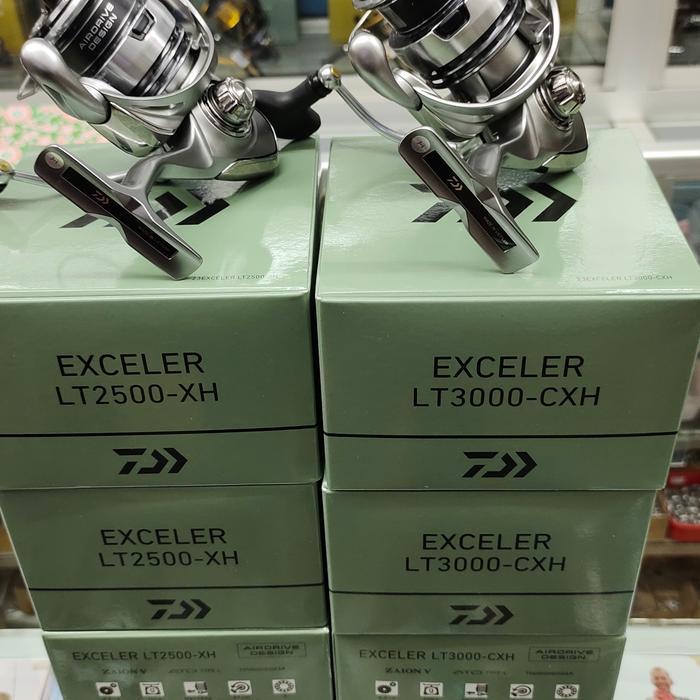 Ready Daiwa Reel EXCELER LT 3000 CXH dan 2500 XH 2024 - Mancing Pancing Original dengan Garansi
