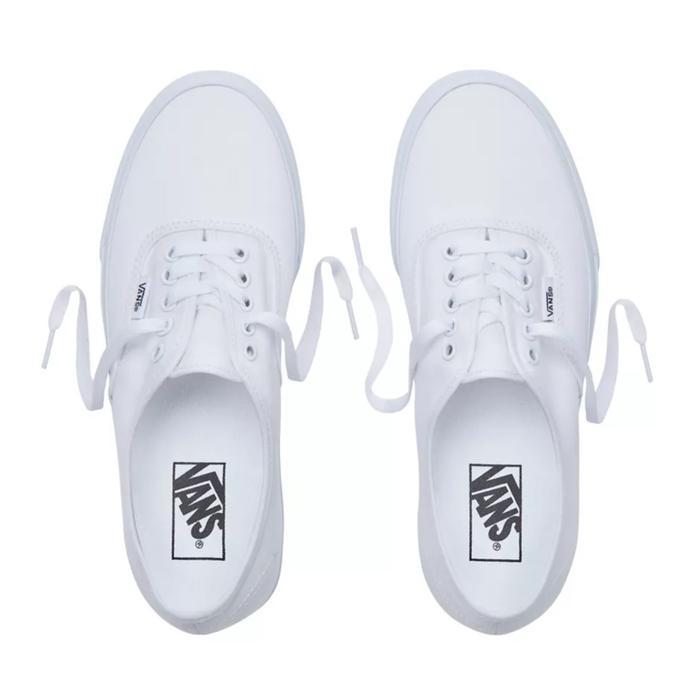 SEPATU VANS OFF THE WALL AUTHENTIC TRUE WHITE
