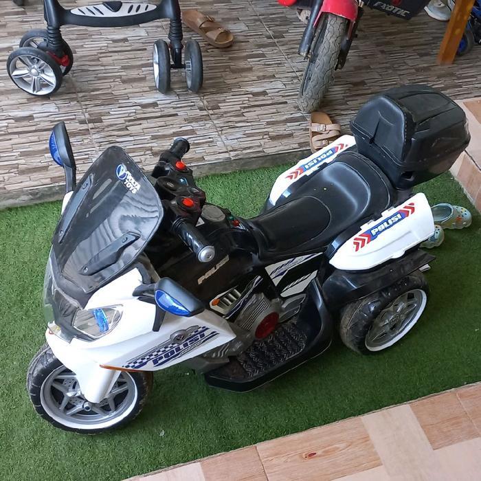 motor aki police anak Control Toys Remote