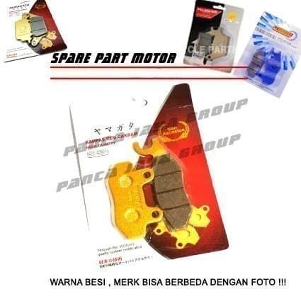 DISCPAD KAMPAS REM CAKRAM DEPAN RACING ATHLETE KAZE ZX130 ZX-130 BLITZ BEST QUALITY