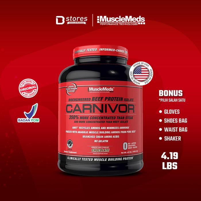 Musclemeds Carnivor Whey 4lb Beef Protein Bstores