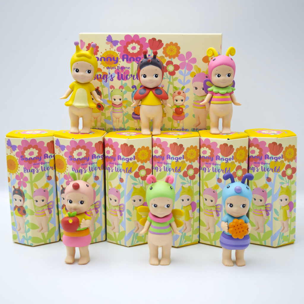 Sonny Angel Blind Box Toys Bug's World Series Mini Anime Action Figure Cute Doll Ornaments