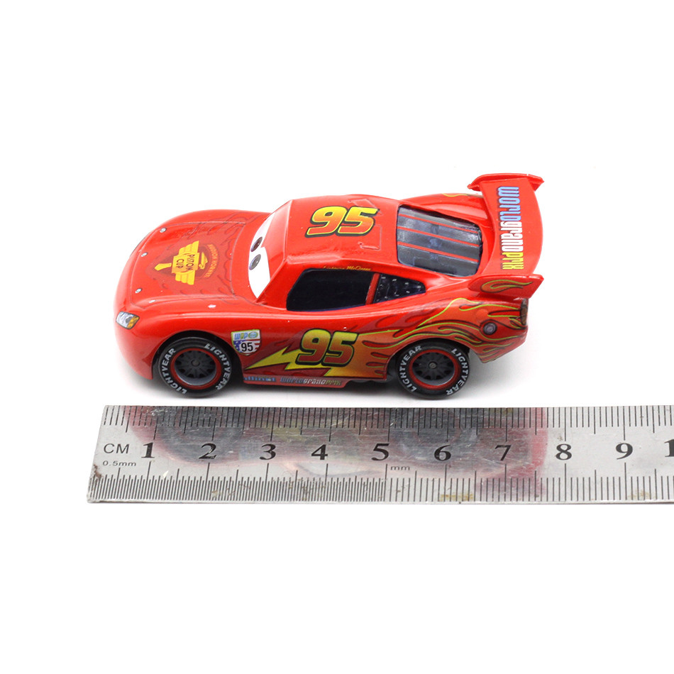 Disney Pixar Cars Toy Metal Diecast Car Toy Lightning McQueen Frank Fritter The King Kids Birthday