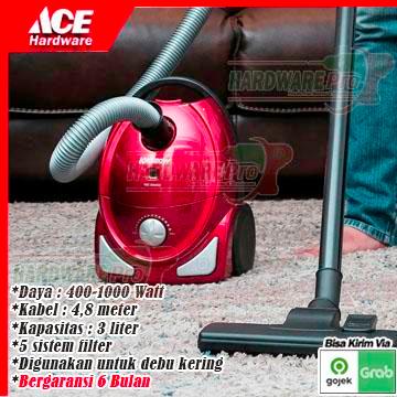 Vacuum Cleaner 3L Penyedot Debu Kering Vacum Cleaner Krisbow Bergarnsi