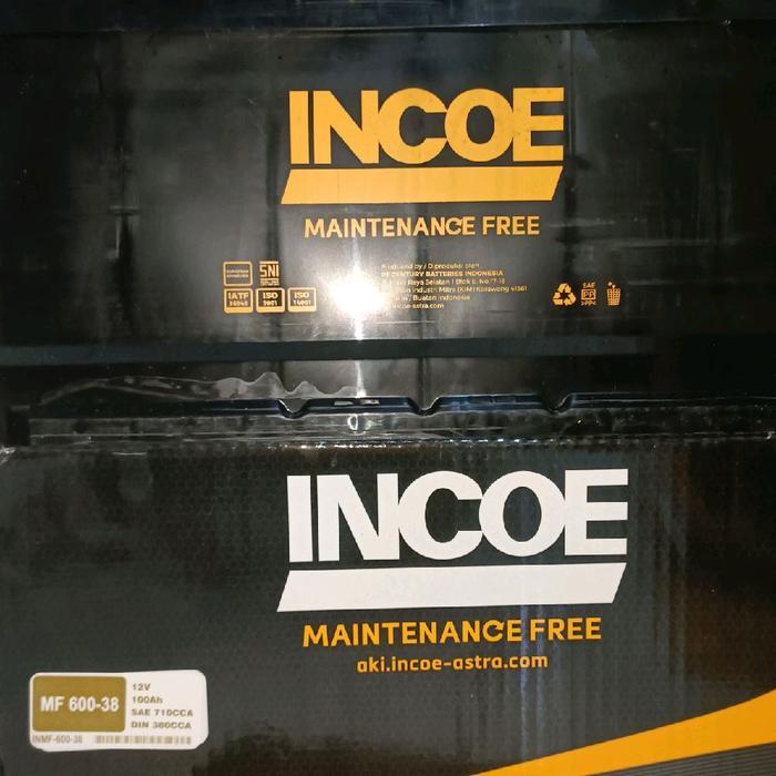 Aki accu kering Incoe Astra MF 600-38 12v 100AH