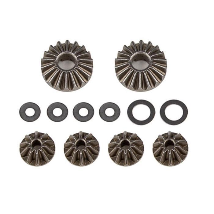 AE92306 Team Associated RC10B74 FT LTC Differential Rebuild Set, metal