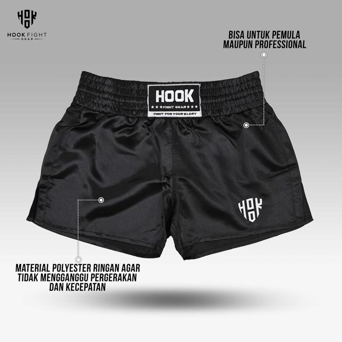 Celana Tinju Hook Boxing Short Boxing Pants, Celana Boxing Shorts Hook Celana Tinju Boxing Pants