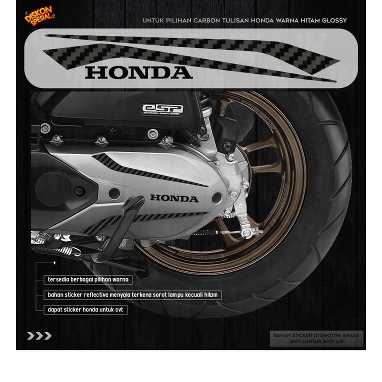 "New" Sticker Alis Cvt Motor Scoopy atau Honda Beat