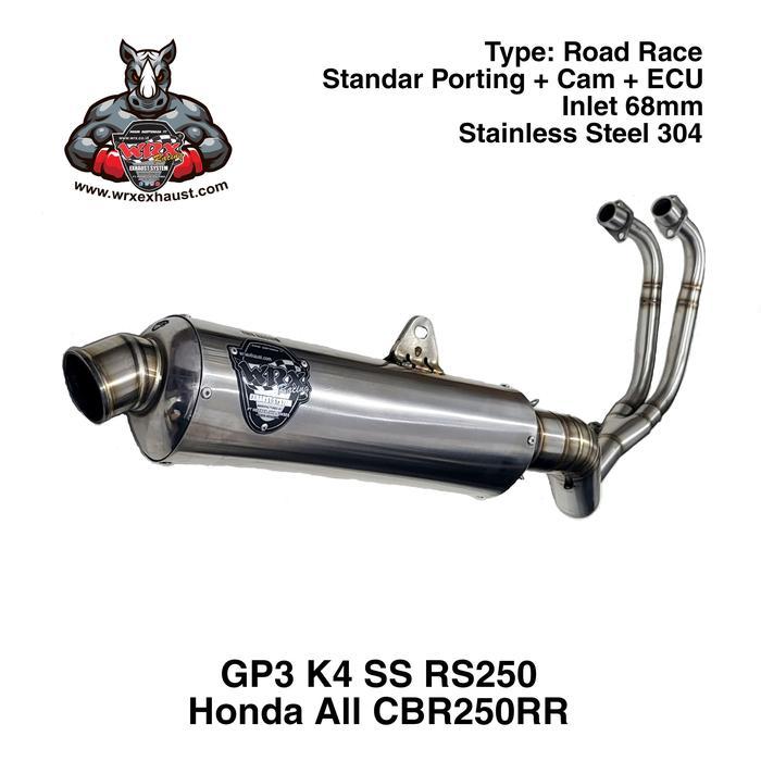 Knalpot WRX GP3 SS RS250 CBR250RR
