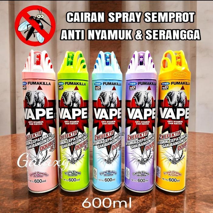 ` Aerosol Obat Nyamuk Kecoa Semprot - Fumakila Fumakilla 600ml