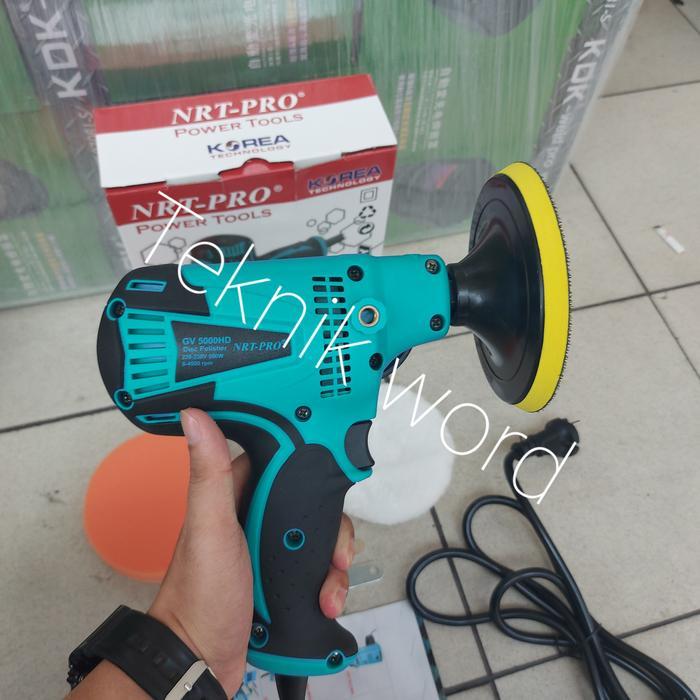 Mesin Poles Mobil Nrt Pro Gv 5000Hd Polisher Nrt Pro Gv 5000 Hd
