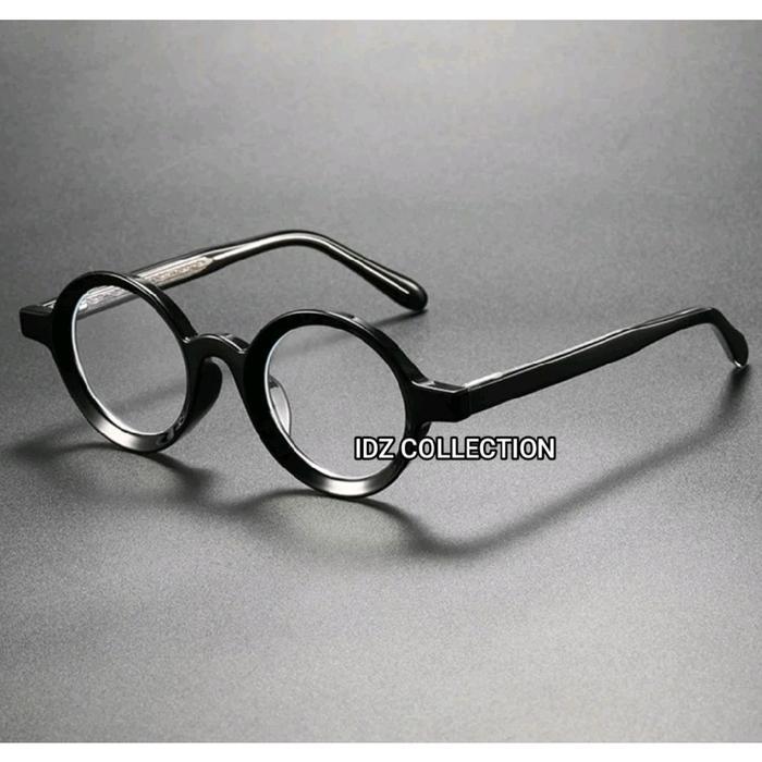 Frame kacamata bulat japan shiro kacamata vintage eyewear