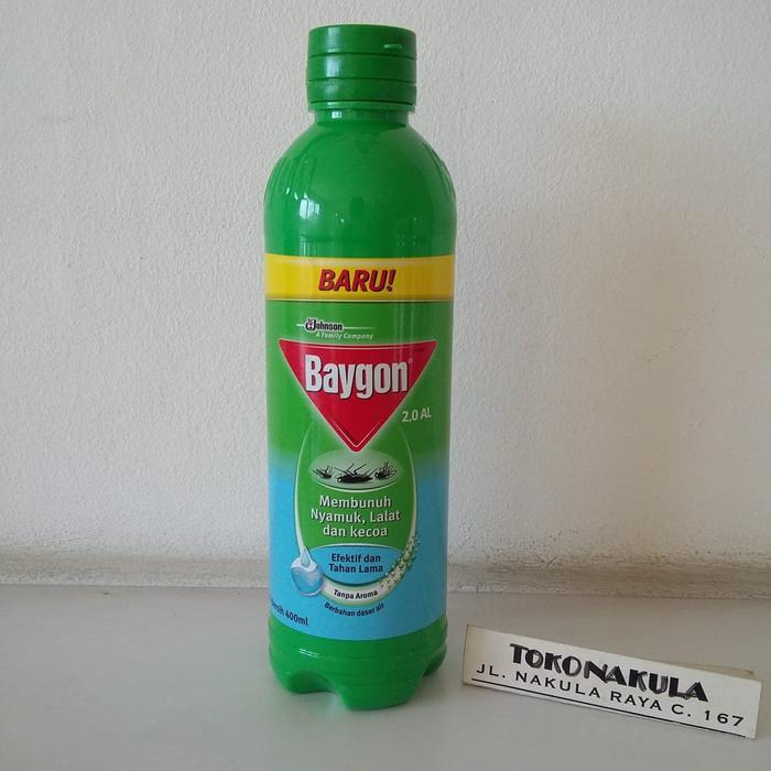 ` Baygon Cair Isi Ulang 400ml Botol