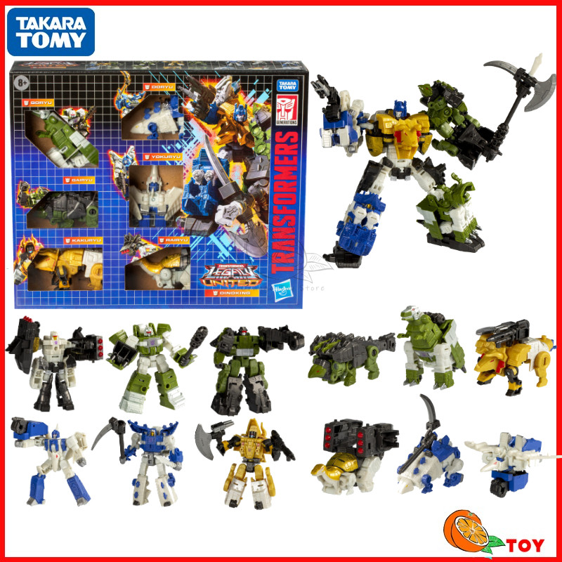 In stock Takara Tomy Transformers toys Legacy United Dinoking Model Robot Collection Action Figure
