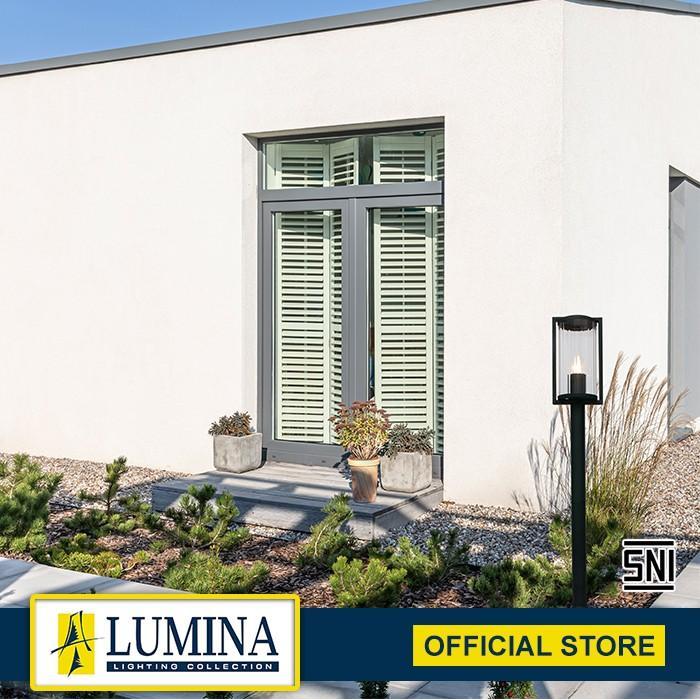 Sale Lumina Lampu Hias Lampu Taman Lampu Pillar Outdoor Model Minimalis - Type Jm01-Bk Bk