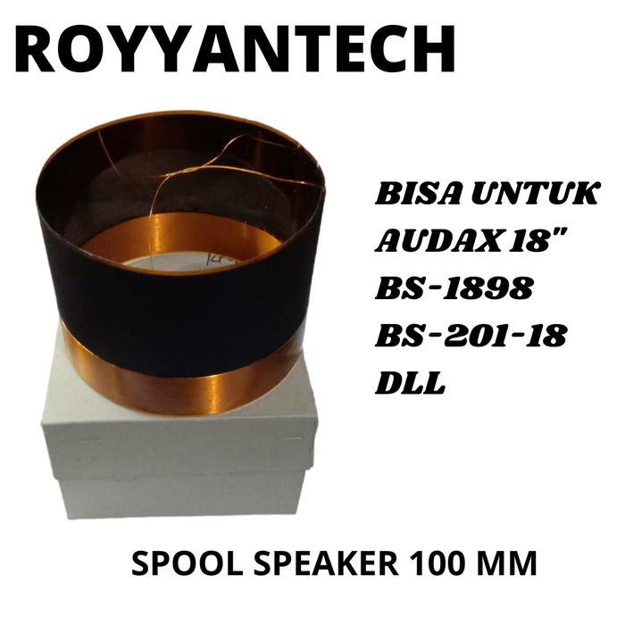 Spool Speaker 100Mm Voice Coil Spol Speker 100Mm