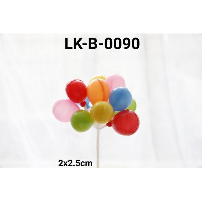 LK-B-0090 Topper kue tart lokal topper cake balon plastik