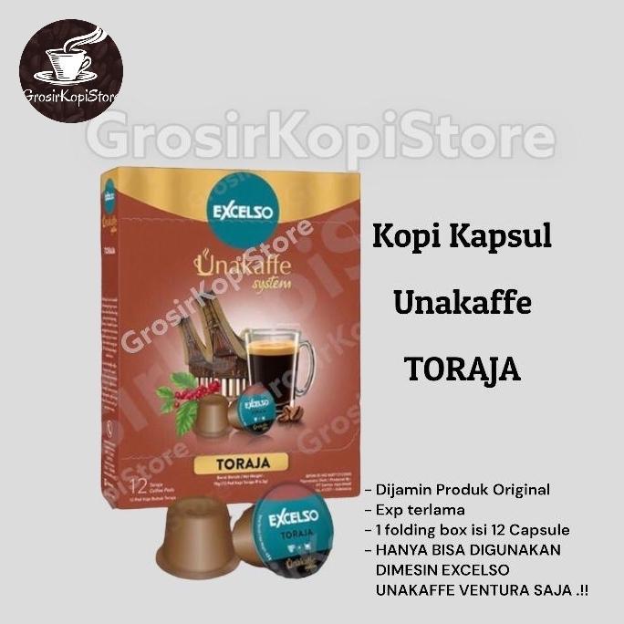 Kopi Kapsul Excelso Unakaffe Kalosi Toraja