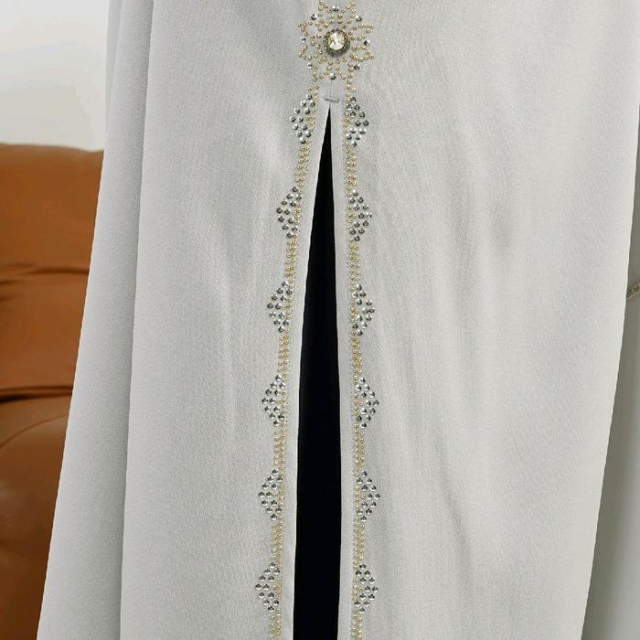 [New] A3867 - Gamis Abaya Hikmat Fashion Original Set Hijab