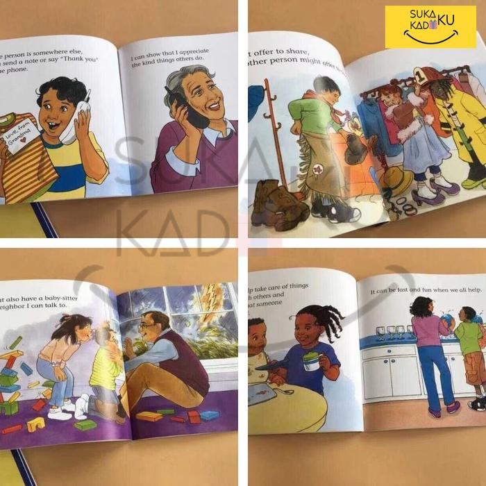 When i'm Feeling / Learning to Get Along Book Set Buku Edukasi Anak