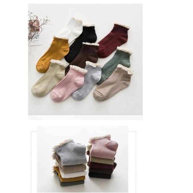 KK-70 KAOS KAKI WANITA DEWASA RENDA TWIST