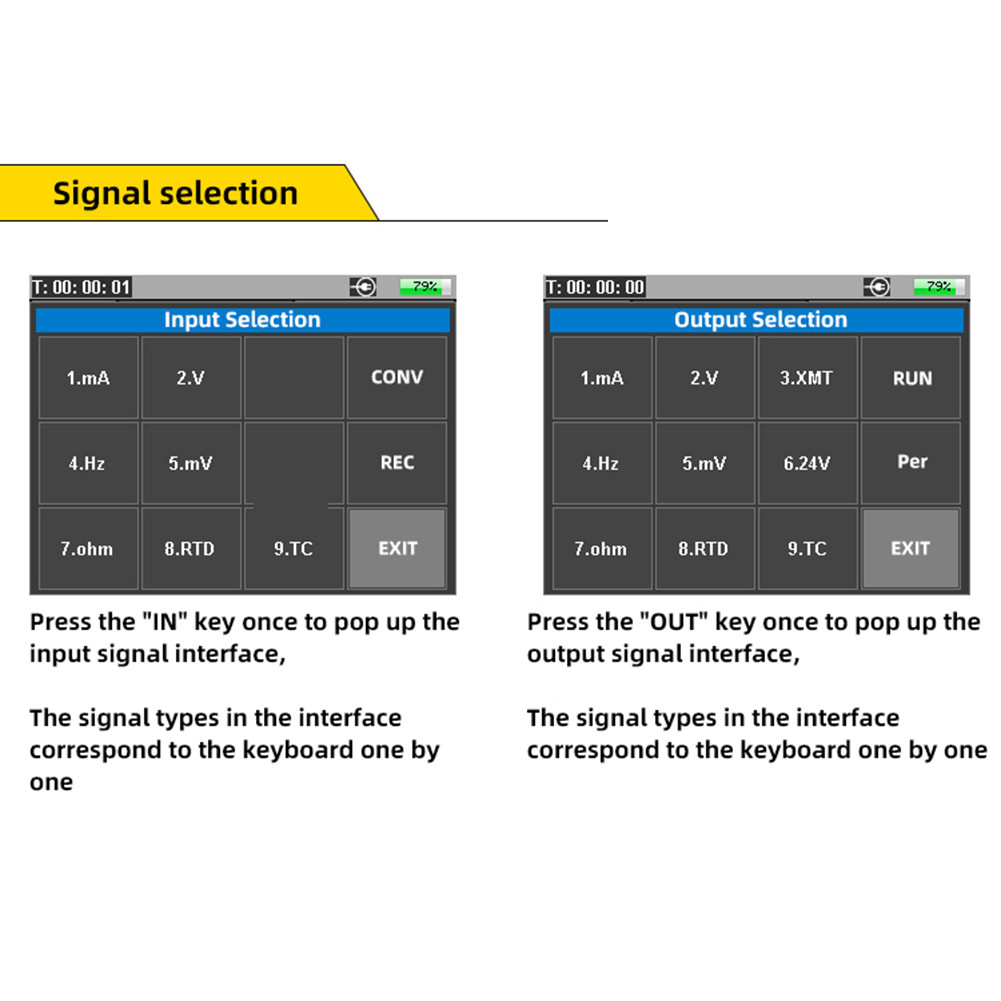 Mr9270S 4-20Ma Signal Generator420Ma Signal Generator Thermocouple Signal Source Thermocouple Signal