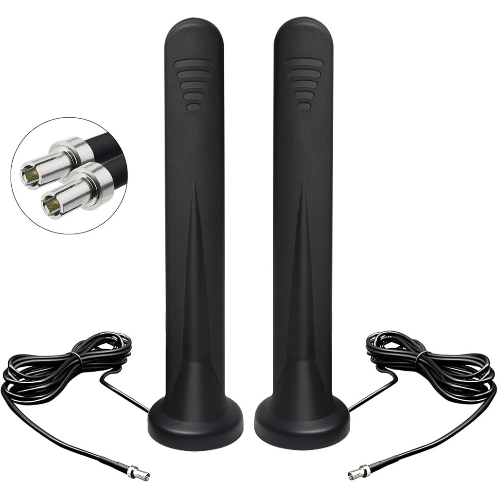 1pcs 12dBi 5G 4G LTE GSM 600~6000Mhz TS9 Magnetic Base Antenna Compatible with Netgear AT&T