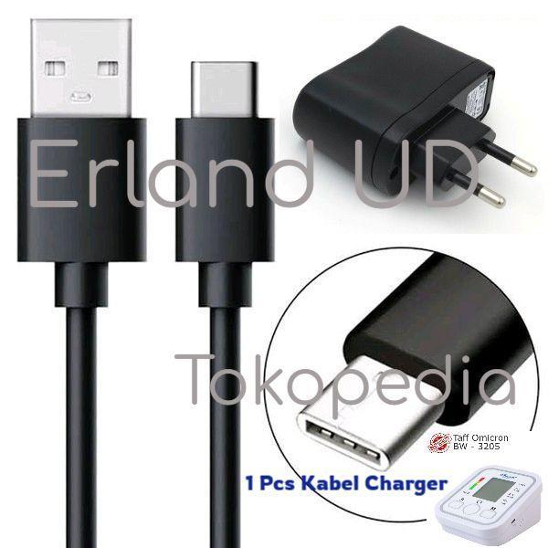 Charger Adaptor Taffware Omicron BW-3205 B869 Tensimeter Digital Tensi 5V Adapter Type C Taff Micro